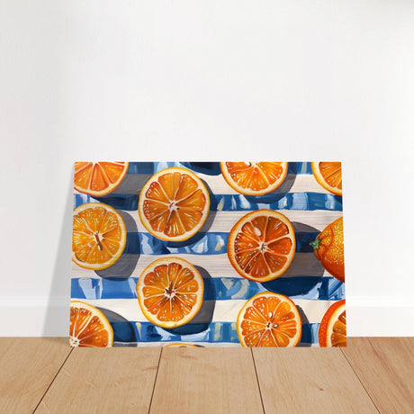 citrus splash wall art print70x100 cm / 28x40″Aluminum Print