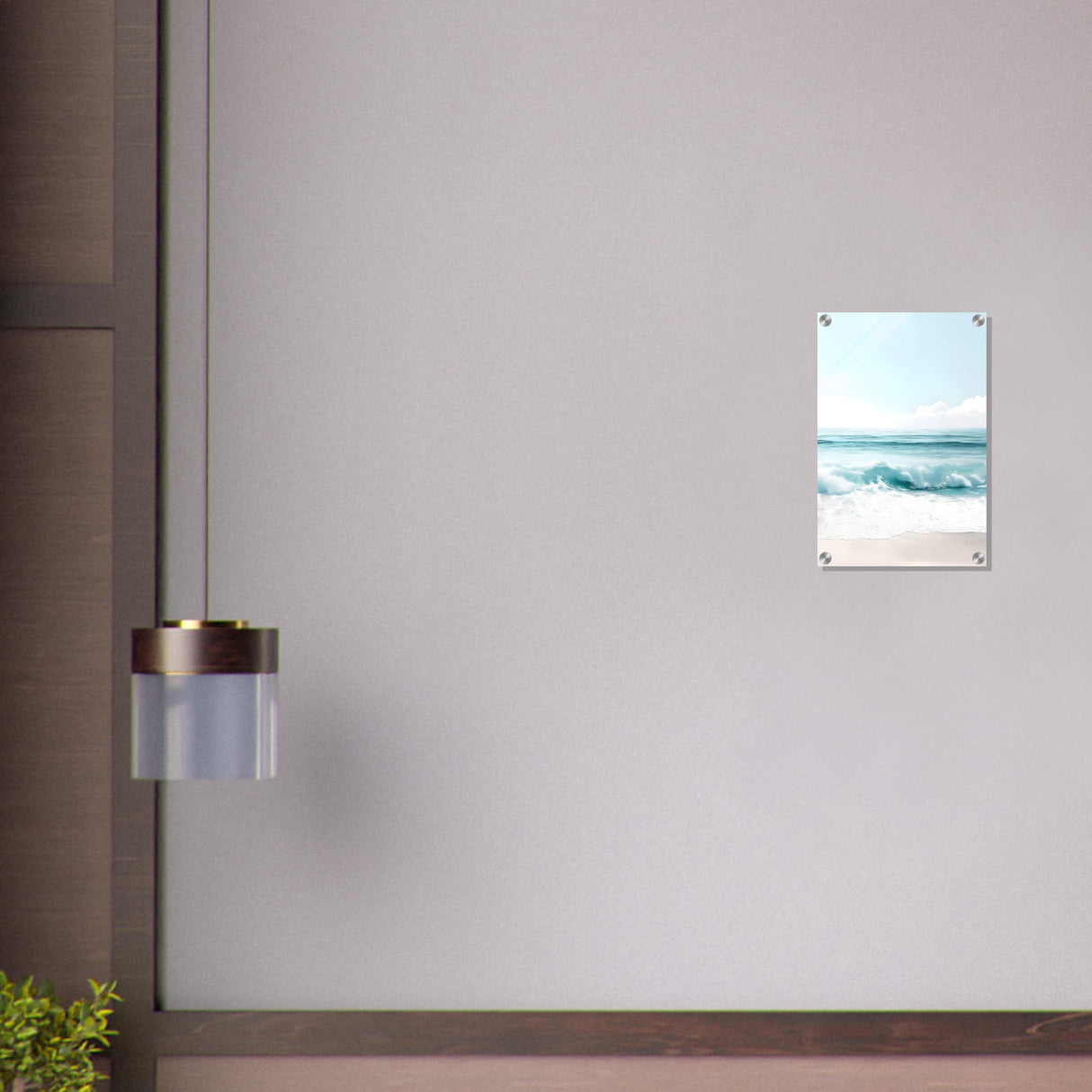 da vinci nature wall art beach 1