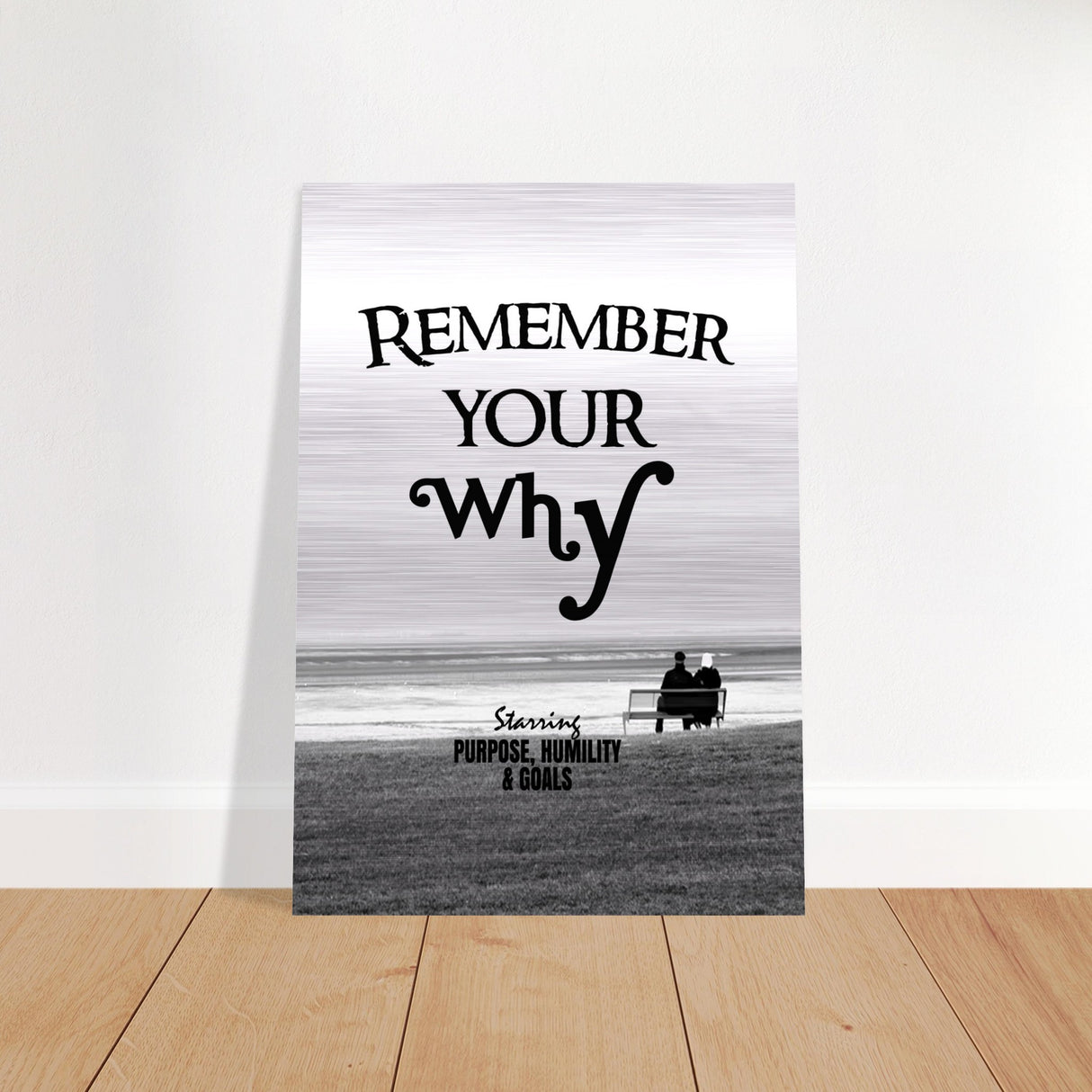da vinci motivational wall art your why
