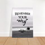 da vinci motivational wall art your why