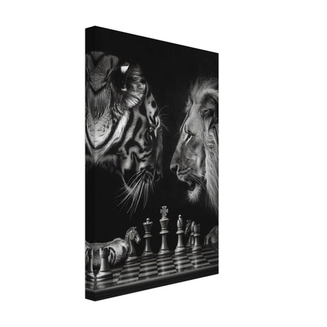  animal kingdom wall art wildlife lion tiger