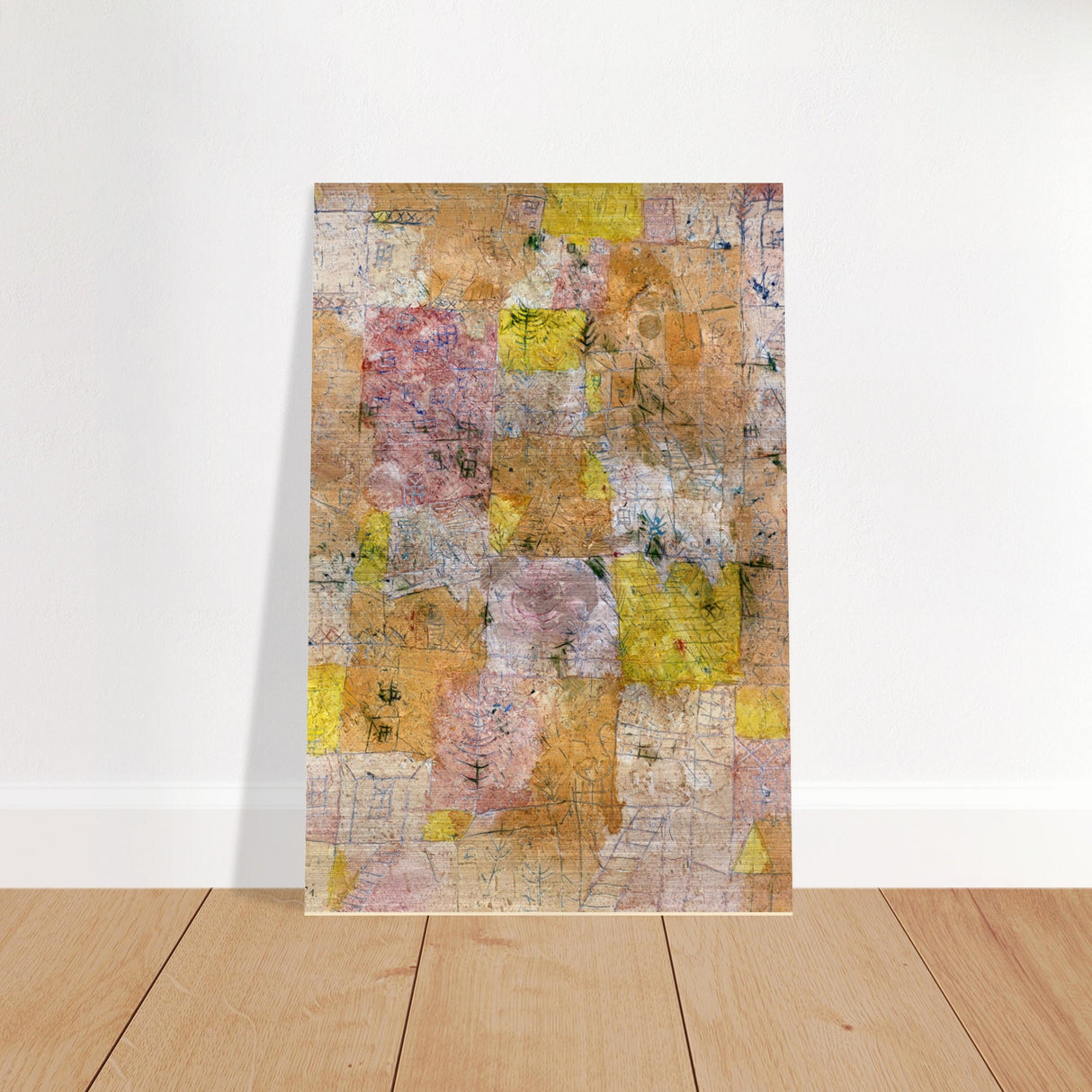 suburban idyll by paul klee