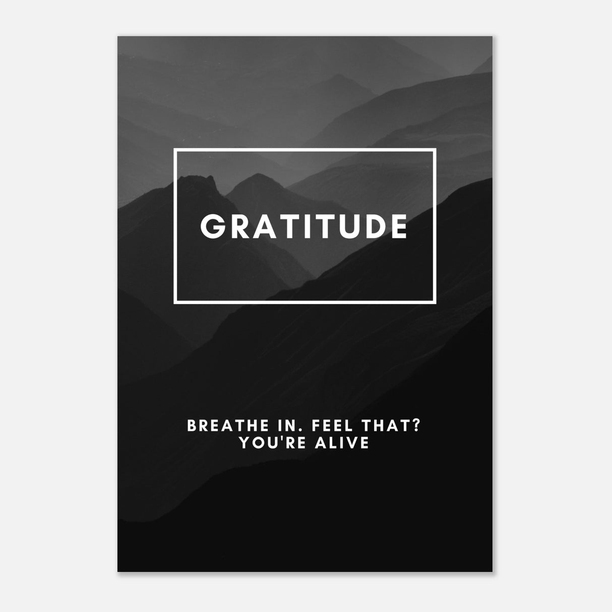  motivational wall art gratitude