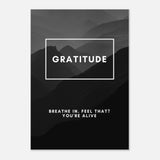  motivational wall art gratitude