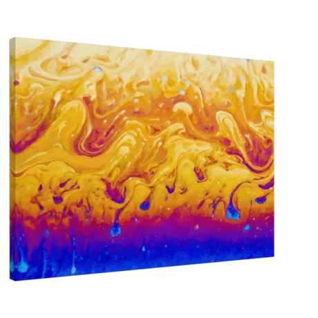Lava Dreamscape â€“ Fluid Abstract Wall Art PrintWood Prints60x90 cm / 24x36â€³