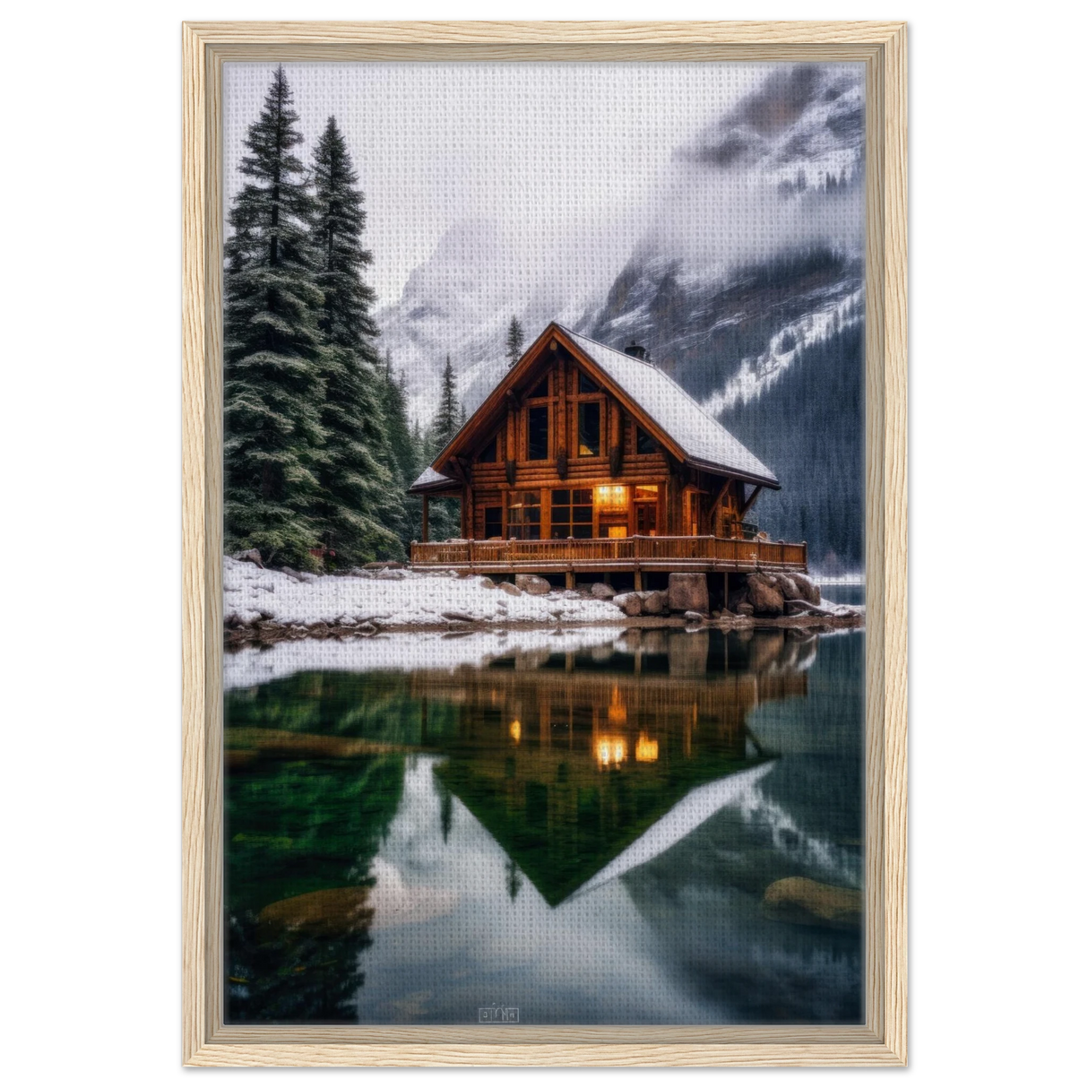 wall art 2740x60 cm / 16x24″Framed Canvas