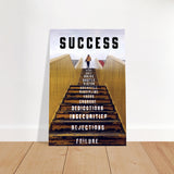 da vinci motivational wall art success 1