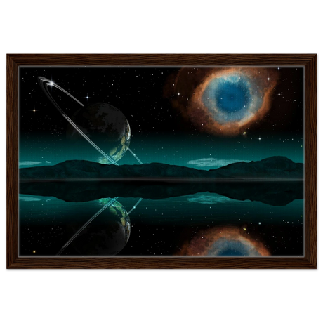 celestial reflections a portal beyond the stars wall art print60x90 cm / 24x36″Acrylic Print