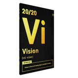 da vinci motivational wall art vision