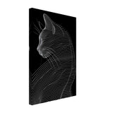  minimalist nature wall art cat animal prints