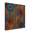 Aboriginal Dreaming Circles Wall Art Print - Canvas - 40x40 cm / 16x16″ - 