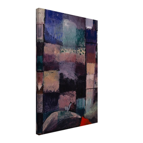 About a motif from Hammamet (1914) by Paul Klee | Vintage wall art print - Canvas - 40x60 cm / 16x24″ - 
