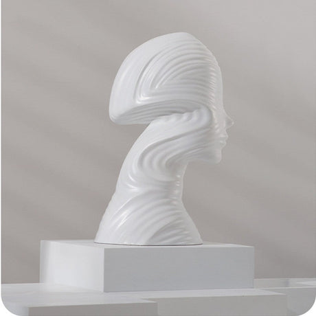Abstract Character Sculpture Crafts Creativity Modern Simple Decoration Ornaments - Grey - 