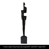 Abstract Decoration Creative Body Sculpture Living Room Entrance TV Cabinet Office Home Resin Decorations - Type B - 