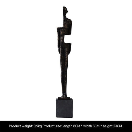 Abstract Decoration Creative Body Sculpture Living Room Entrance TV Cabinet Office Home Resin Decorations - Type B - 