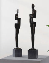 Abstract Decoration Creative Body Sculpture Living Room Entrance TV Cabinet Office Home Resin Decorations - Type A - 