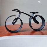 Abstract Line Sculpture – Minimalist Acrylic Bike Ornaments - Bicycle A - Large Size - 