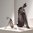 Abstract Resin Yoga Girl Sculptures – Modern Meditative Home Décor - Large - 