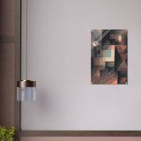 Abstract Vintage Red and Green Gradient by Paul Klee Wall art - Acrylic Print - 50x75 cm / 20x30″ - 