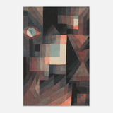 Abstract Vintage Red and Green Gradient by Paul Klee Wall art - Aluminum Print - 60x90 cm / 24x36″ - 
