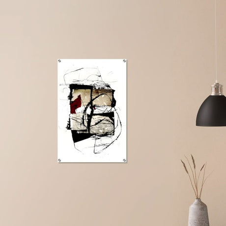 Abstract Wall art by Kitty Sabatier - Acrylic Print - 50x75 cm / 20x30″ - 