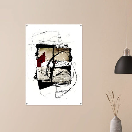 Abstract Wall art by Kitty Sabatier - Acrylic Print - 70x100 cm / 28x40″ - 