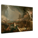 the course of empire destruction by thomas cole classic historical art print30x45 cm / 12x18″Aluminum Print