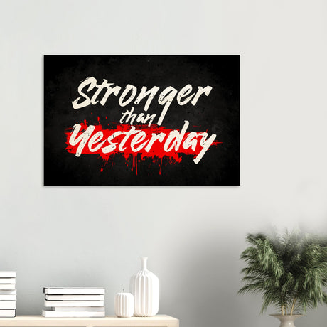 da vinci motivational wall art stronger