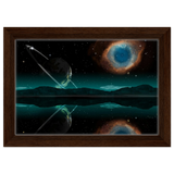 celestial reflections a portal beyond the stars wall art print40x60 cm / 16x24″Fine Art Poster