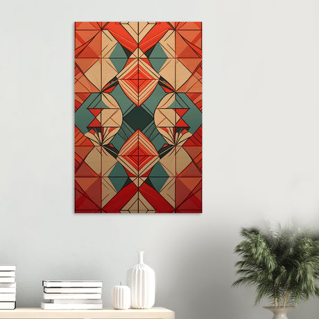 da vinci geometric modern art 3