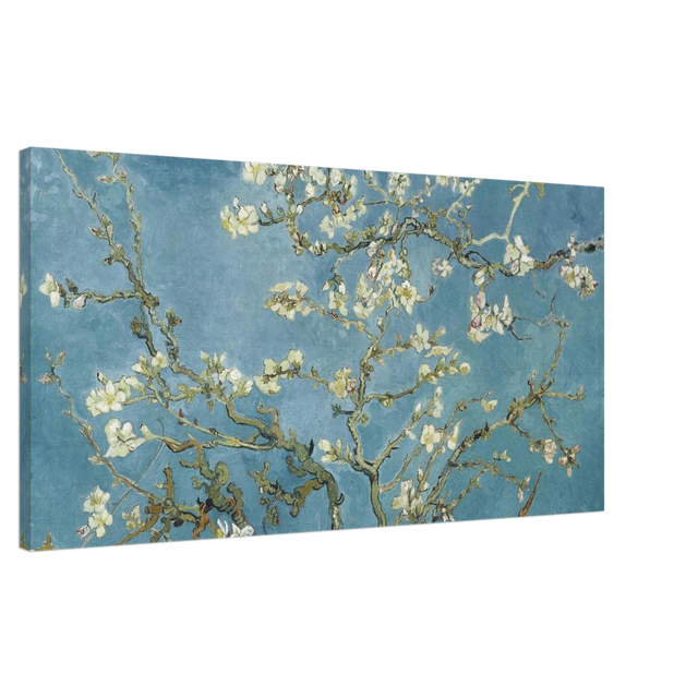 Almond Blossom Serenity – Van Gogh Inspired Wall Art Print - Canvas - 50x100 cm / 20x40″ - 
