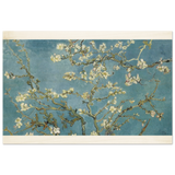 Almond Blossom Serenity – Van Gogh Inspired Wall Art Print - Wood Prints - 60x90 cm / 24x36″ - 