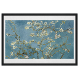 Almond Blossom Serenity – Van Gogh Inspired Wall Art Print - Framed Canvas - 60x90 cm / 24x36″ - 