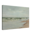 Along the Shore – William Trost Richards Coastal Wall Art Print - Canvas - 30x45 cm / 12x18″ - 