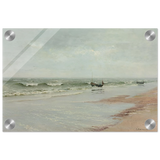 Along the Shore – William Trost Richards Coastal Wall Art Print - Acrylic Print - 20x30 cm / 8x12″ - 