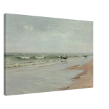 Along the Shore – William Trost Richards Coastal Wall Art Print - Canvas - 50x75 cm / 20x30″ - 