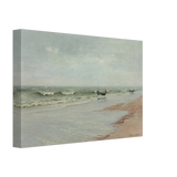 Along the Shore – William Trost Richards Coastal Wall Art Print - Canvas - 20x30 cm / 8x12″ - 