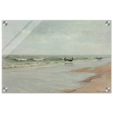 Along the Shore – William Trost Richards Coastal Wall Art Print - Acrylic Print - 30x45 cm / 12x18″ - 