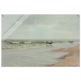 Along the Shore – William Trost Richards Coastal Wall Art Print - Acrylic Print - 50x75 cm / 20x30″ - 