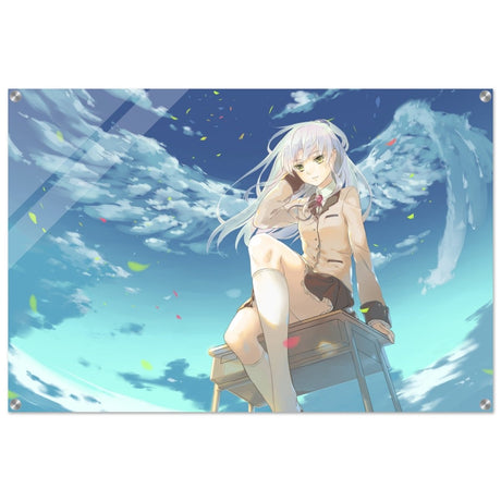 Angel Beats! Skybound Serenity | Wall art Print - 60x90 cm / 24x36″ - Acrylic Print - 