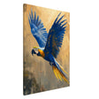 Animal Kingdom Wall art print collection | Blue and Gold Macaw | Contemporary animal art print - Canvas - 70x100 cm / 28x40″ - Slim