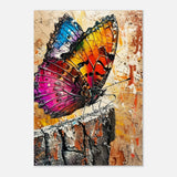 Animal Kingdom Wall art print collection | Butterfly | Contemporary art print - Wood Prints - 70x100 cm / 28x40″ - 20 mm