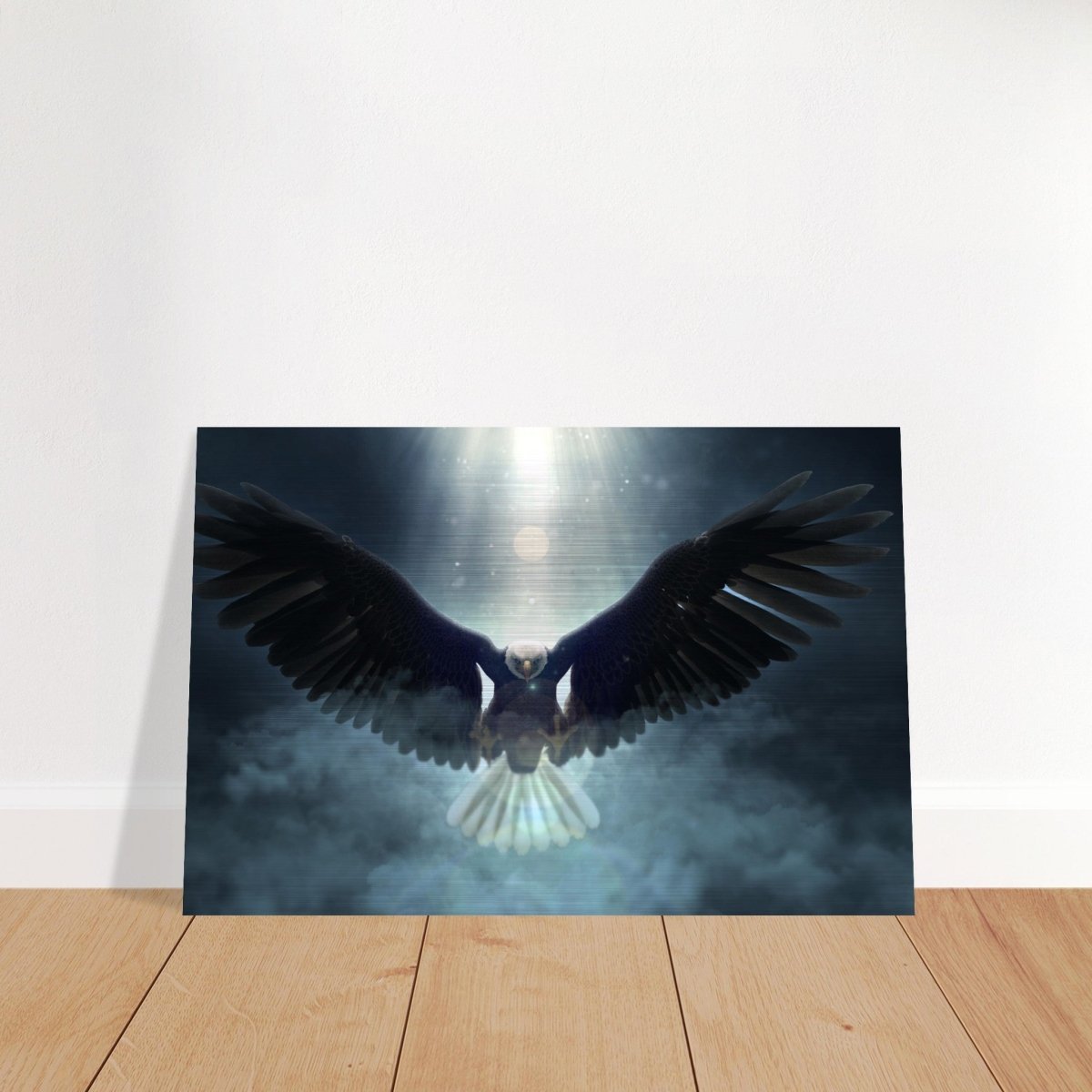 Animal Kingdom Wall art print collection | Eagle - Brushed Aluminum Print - 50x75 cm / 20x30″ - 