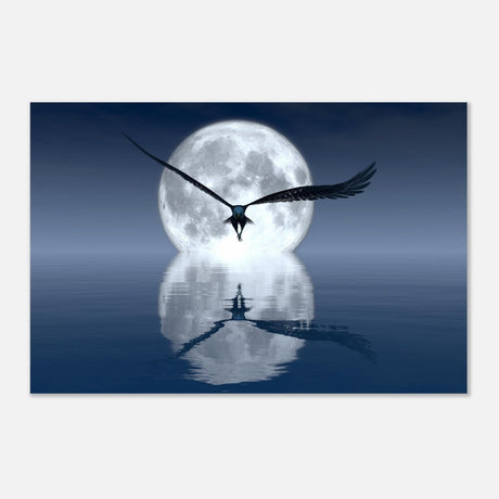 Animal Kingdom Wall art print collection | Eagle - Aluminum Print - 60x90 cm / 24x36″ - 