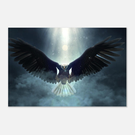 Animal Kingdom Wall art print collection | Eagle - Aluminum Print - 30x45 cm / 12x18″ - 
