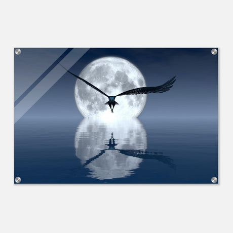 Animal Kingdom Wall art print collection | Eagle - Acrylic Print - 50x75 cm / 20x30″ - 
