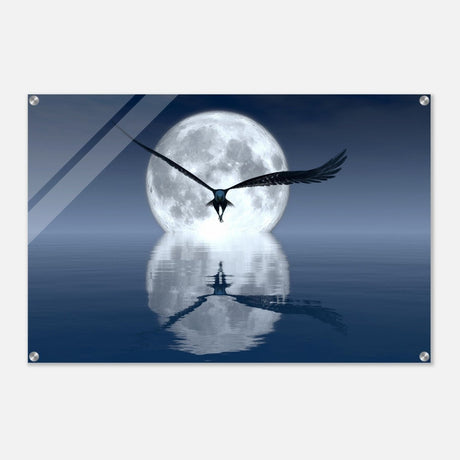 Animal Kingdom Wall art print collection | Eagle - Acrylic Print - 60x90 cm / 24x36″ - 