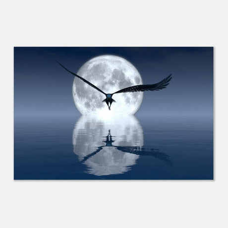 Animal Kingdom Wall art print collection | Eagle - Aluminum Print - 30x45 cm / 12x18″ - 