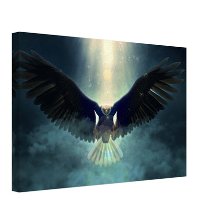 Animal Kingdom Wall art print collection | Eagle - Canvas - 30x45 cm / 12x18″ - 