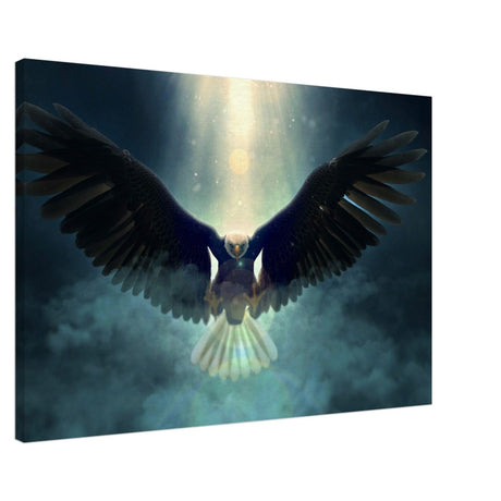Animal Kingdom Wall art print collection | Eagle - Canvas - 60x90 cm / 24x36″ - 